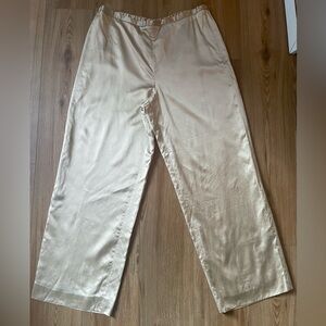 Bloomingdale’s silk wide leg pants, size 14